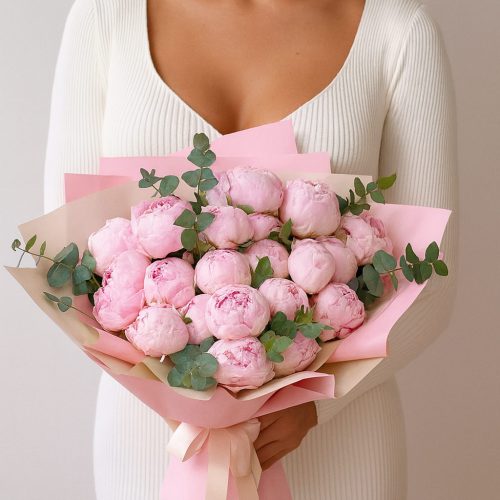 Букет пионов «Большое счастье»