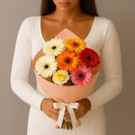 Герберы белые